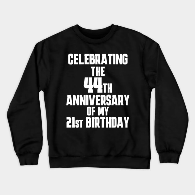 65th birthday Crewneck Sweatshirt by Circle Project
